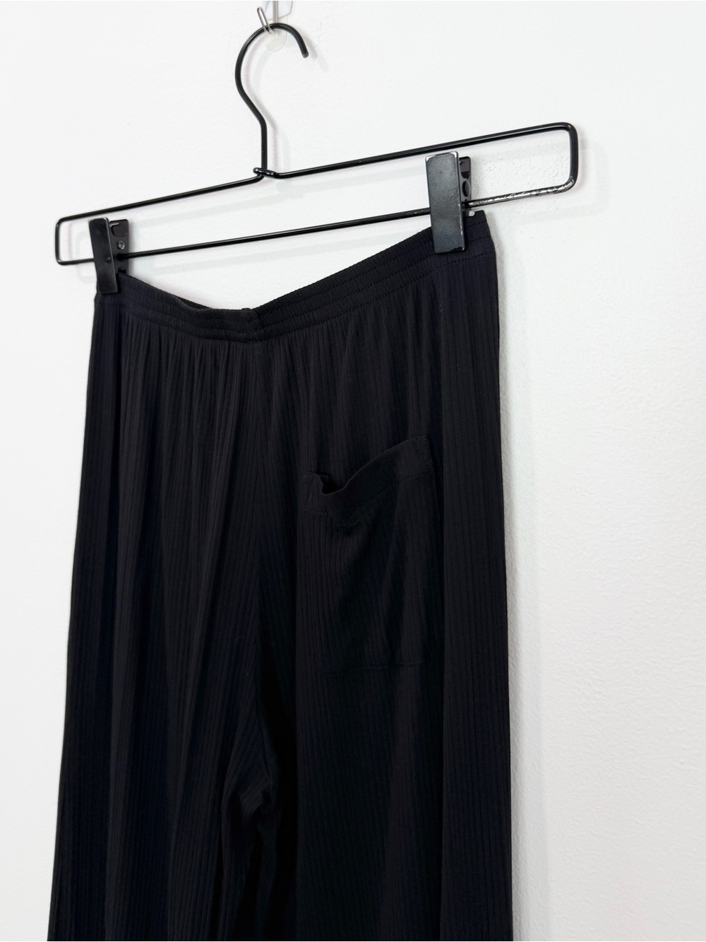 Negative Underwear Whipped Henley Pajama Set in Black Top and Bottom XS - Picture 9 of 10